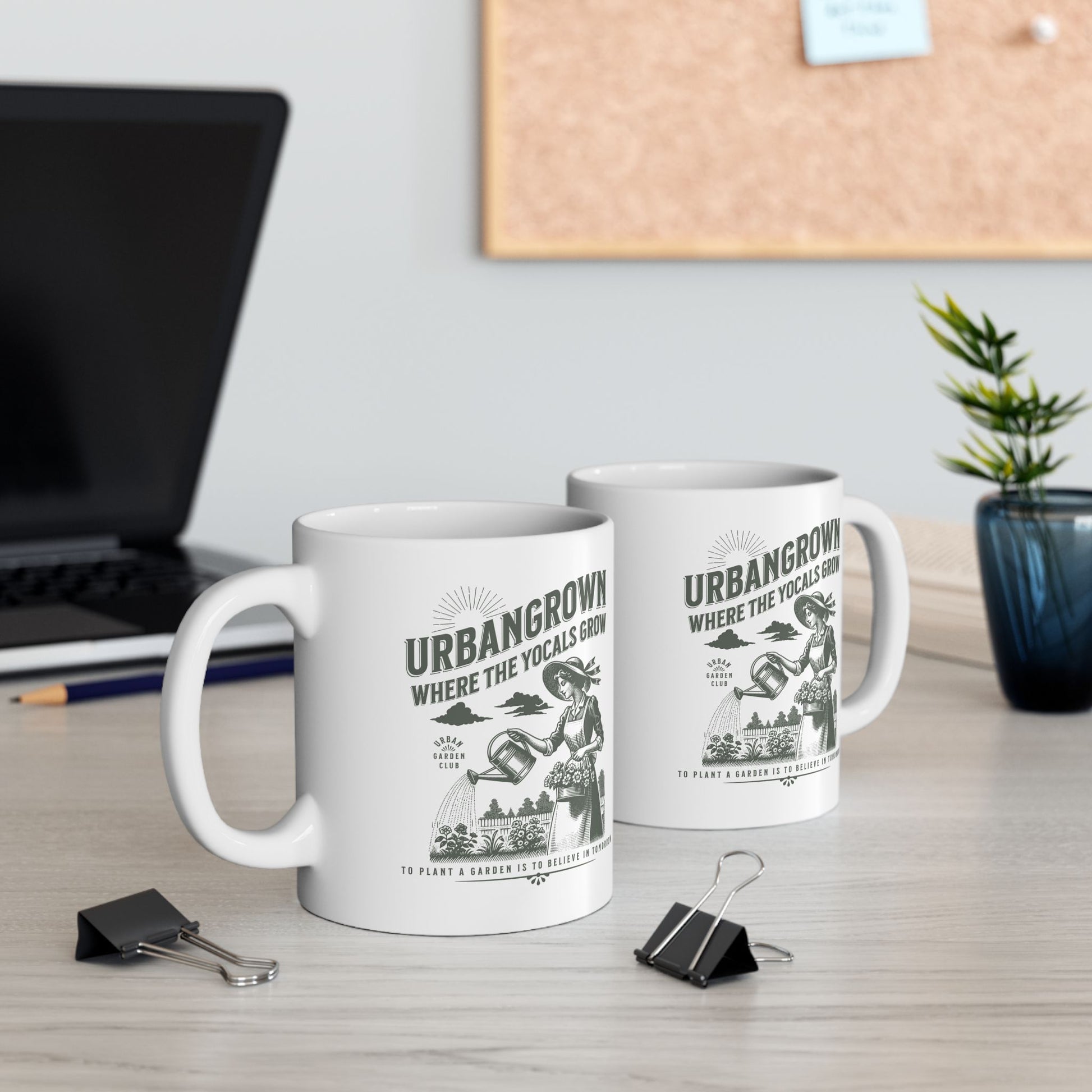 Mug - Where The YoCals Grow Urban Gardener Coffee Mug, 11oz & 15oz