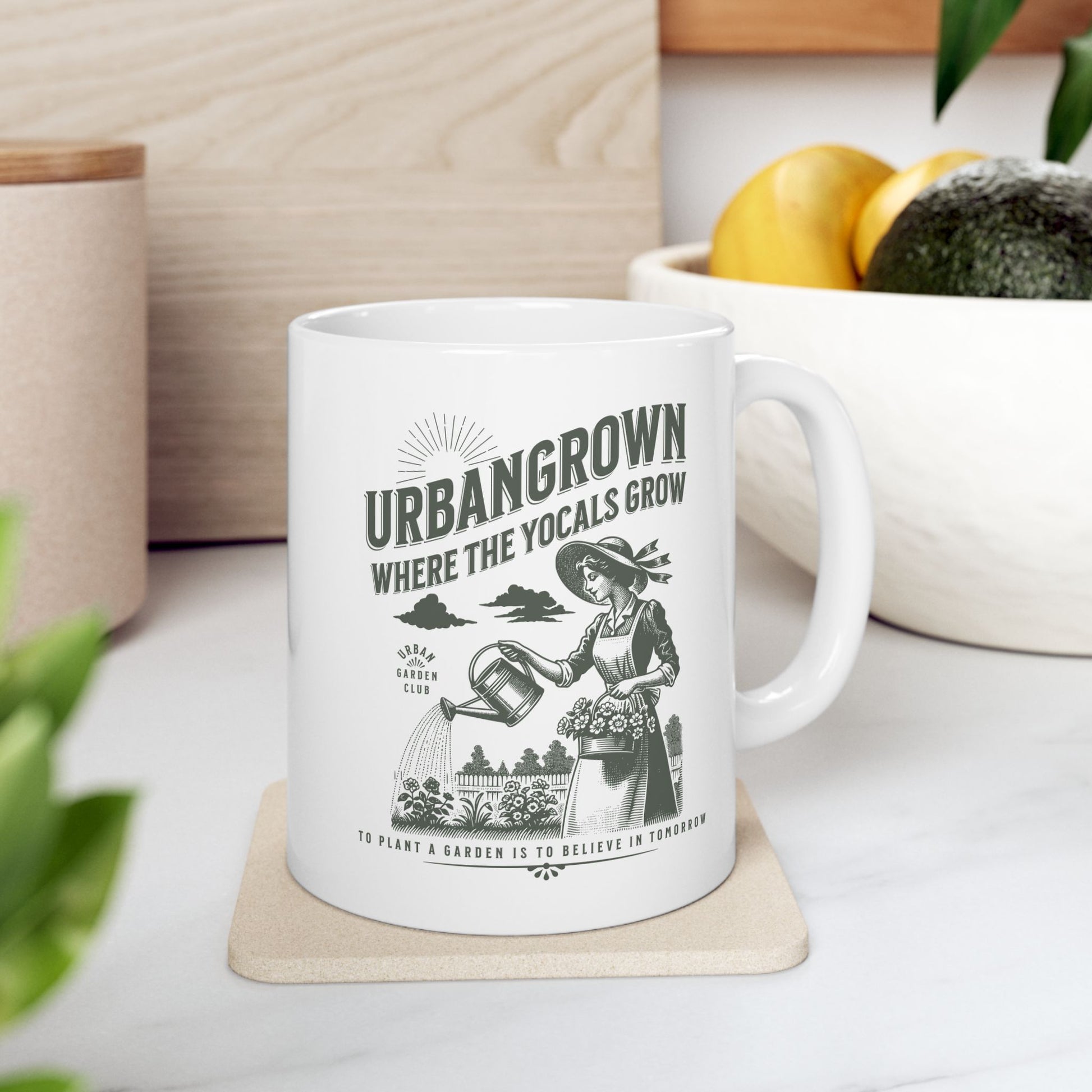 Mug - Where The YoCals Grow Urban Gardener Coffee Mug, 11oz & 15oz