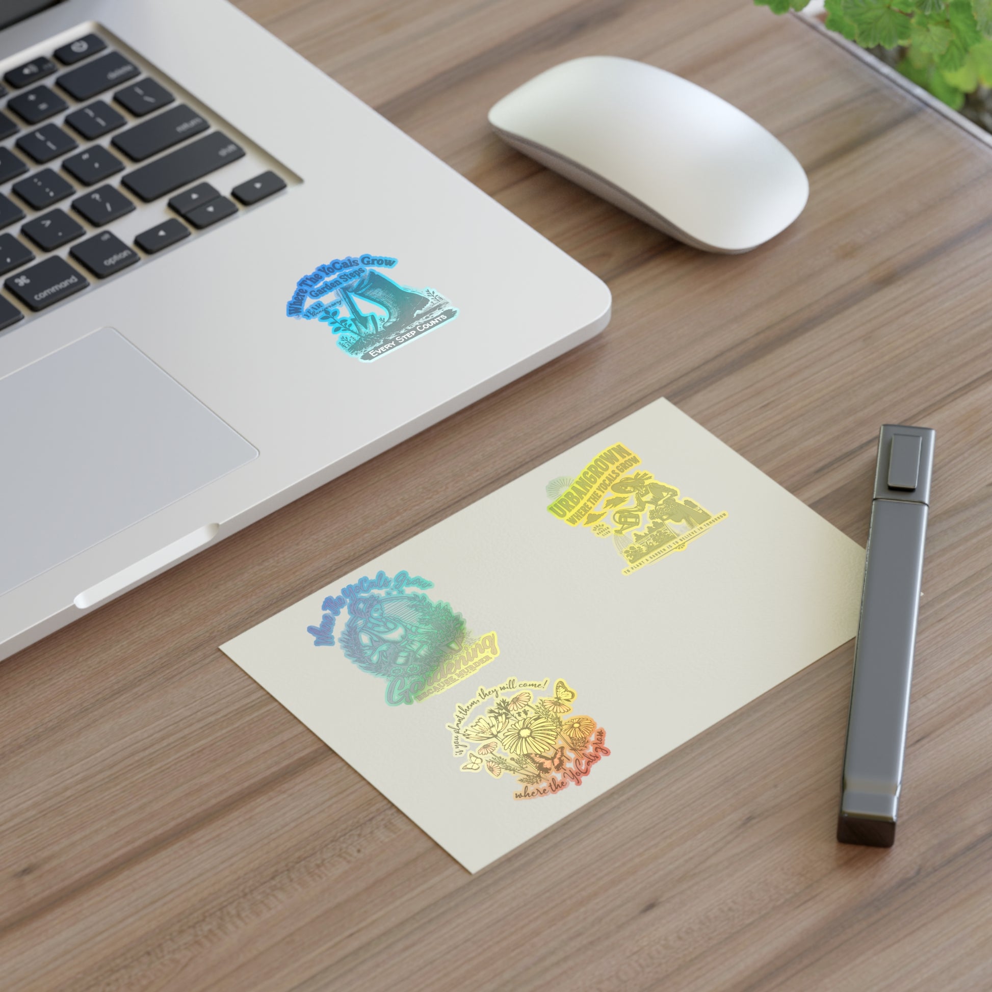 Decal Sticker Sheets - Where the YoCals Grow YouTube Channel Supporter Pack
