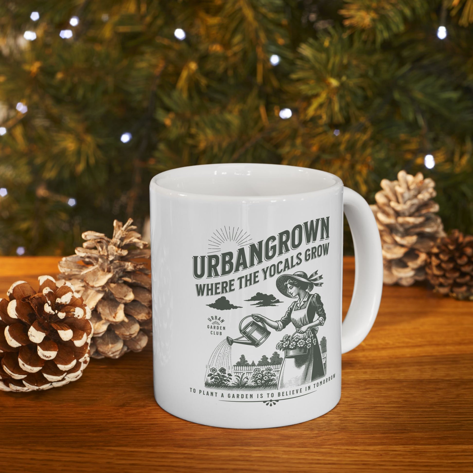 Mug - Where The YoCals Grow Urban Gardener Coffee Mug, 11oz & 15oz