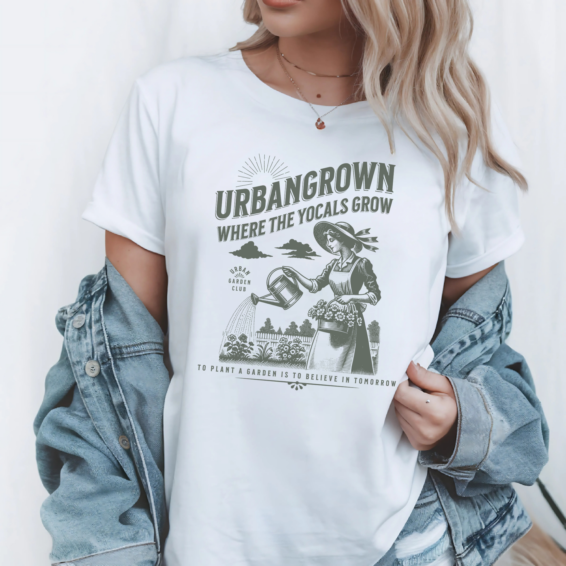 Gardeners Inspirational Tee, Urban Gardener, Urban Farmer, Urban Homestead t-shirt
