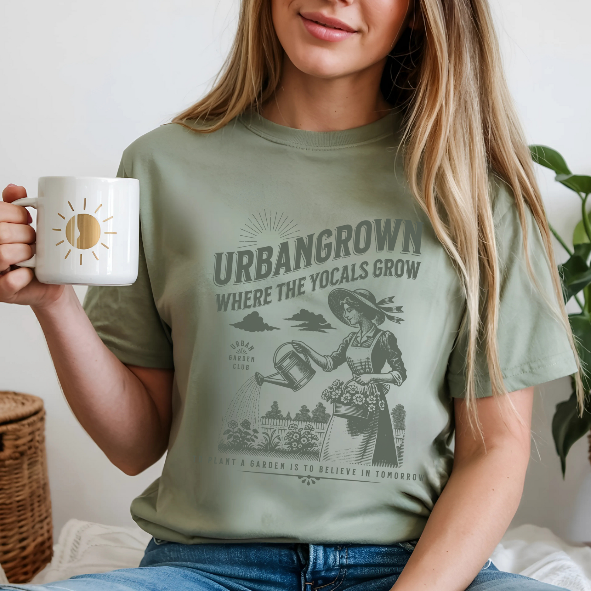 Gardeners Inspirational Tee, Urban Gardener, Urban Farmer, Urban Homestead t-shirt