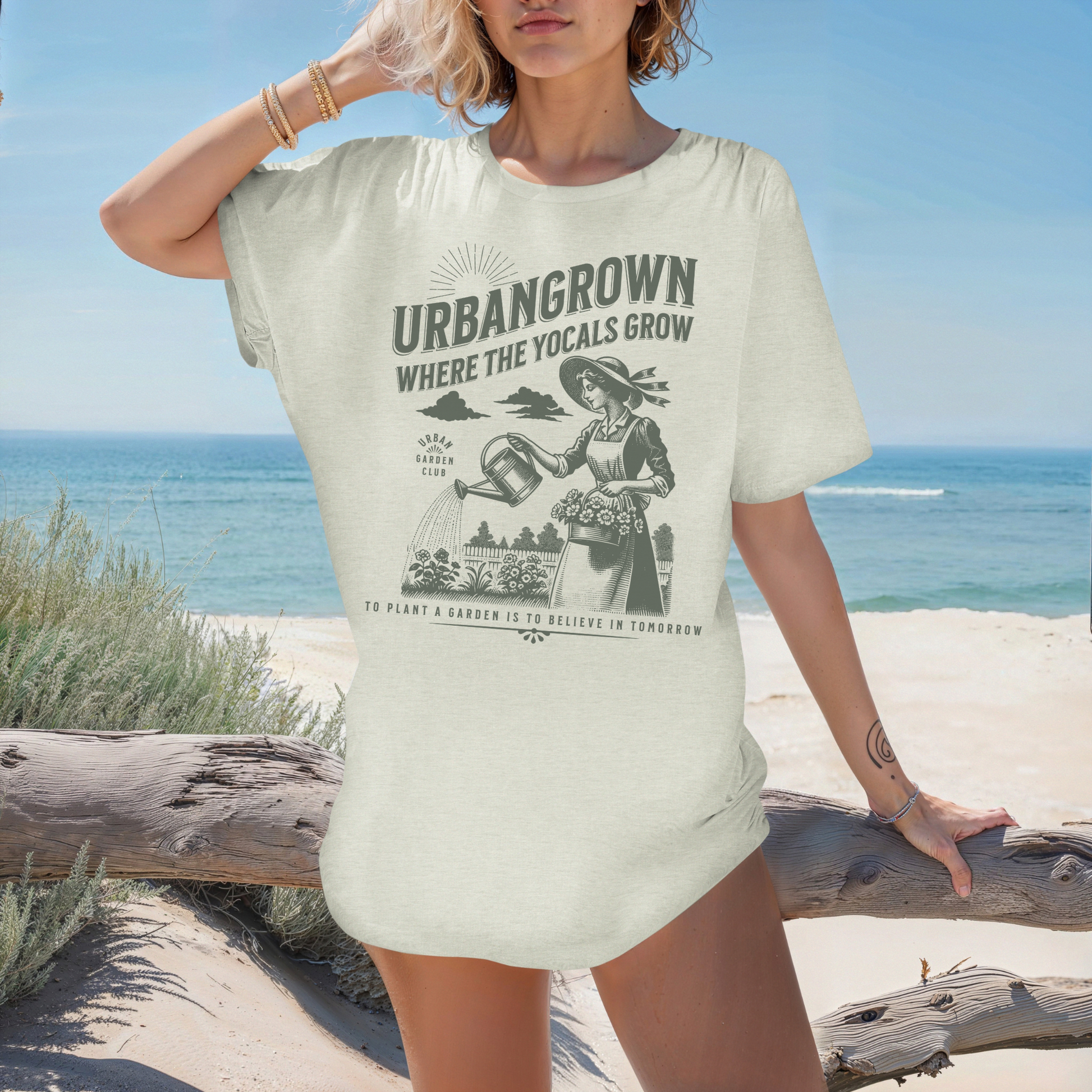 Gardeners Inspirational Tee, Urban Gardener, Urban Farmer, Urban Homestead t-shirt