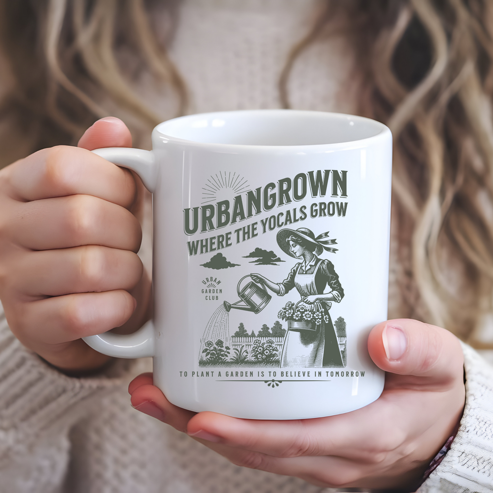 Mug - Where The YoCals Grow Urban Gardener Coffee Mug, 11oz & 15oz