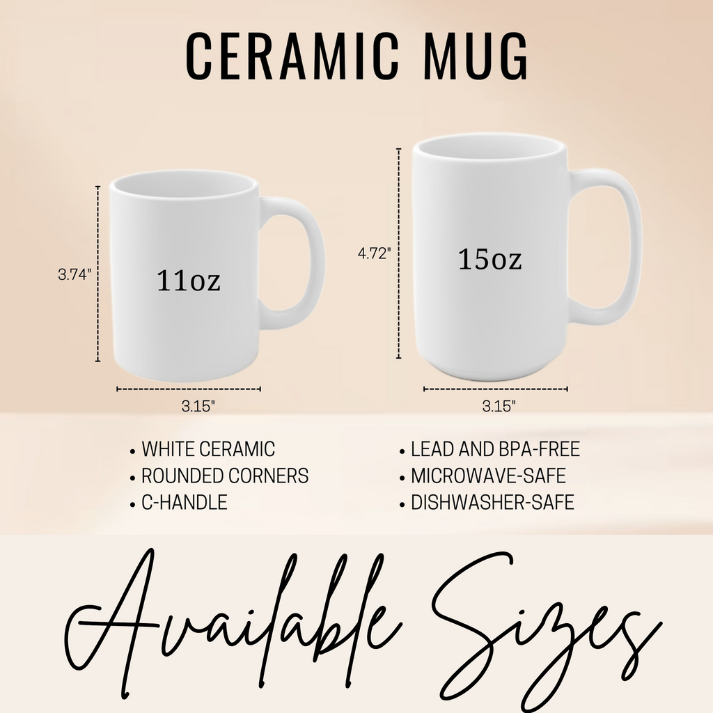 Practically Magical Apothecary Mug – Owens Sisters Herb Shop Halloween Mug | Witchy Fall Ceramic Mug 11oz 15oz