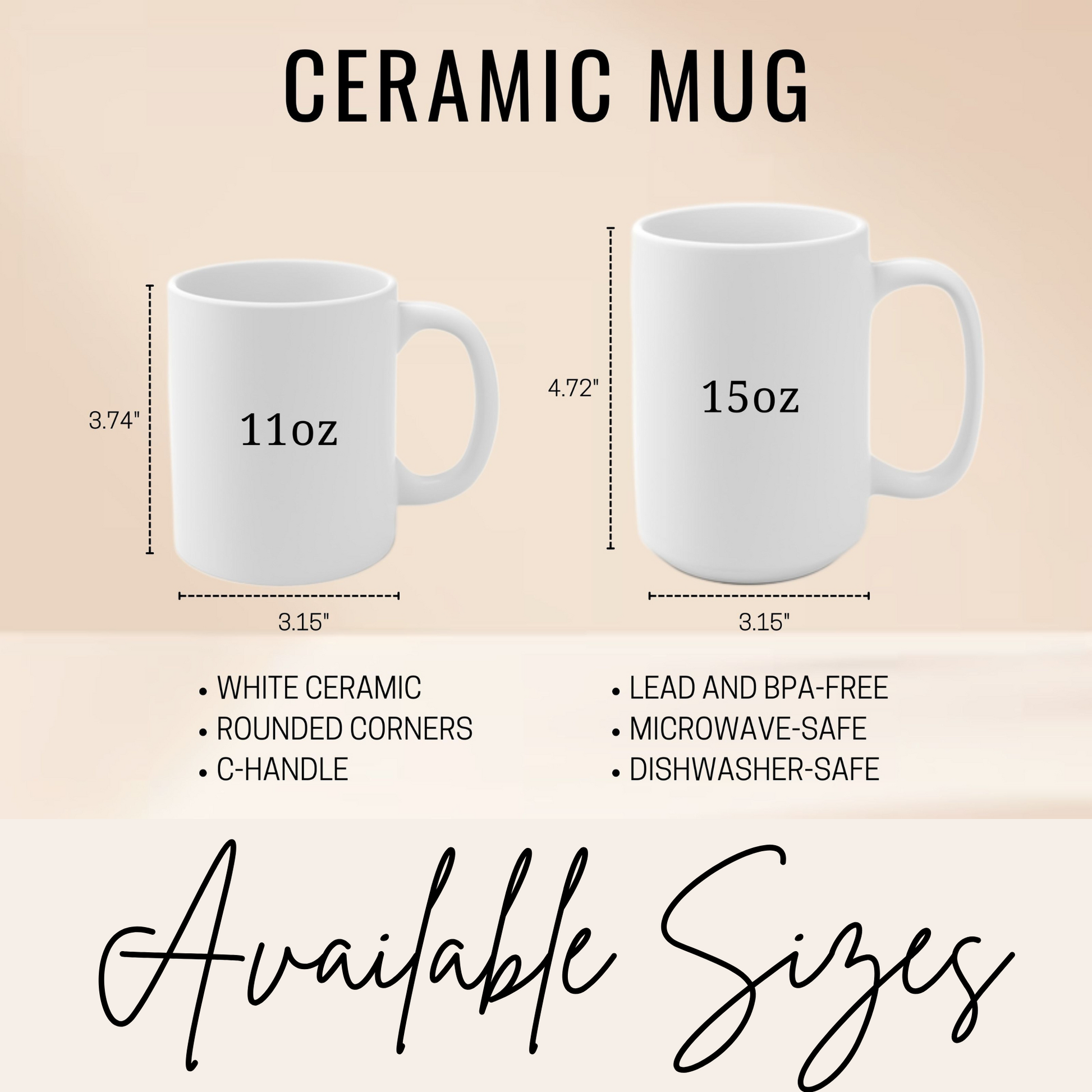 Practically Magical Apothecary Mug – Owens Sisters Herb Shop Halloween Mug | Witchy Fall Ceramic Mug 11oz 15oz