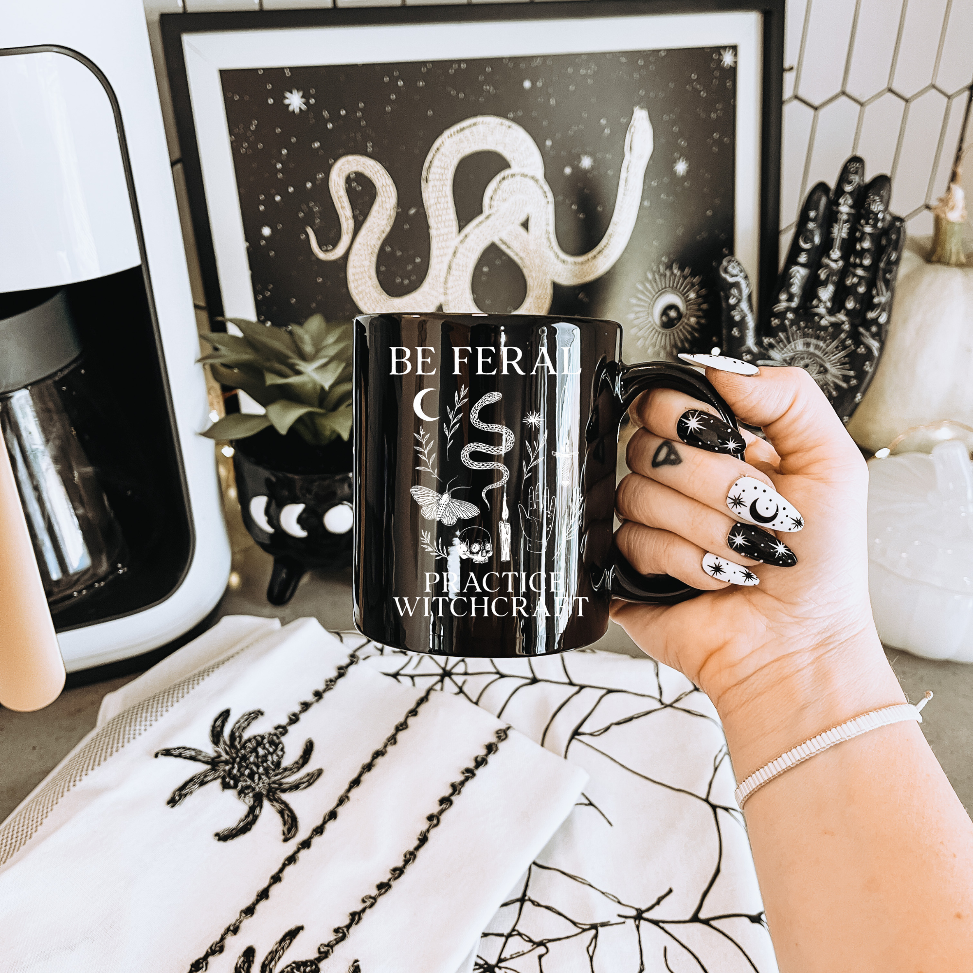 Be Feral Practice Witchcraft Mug