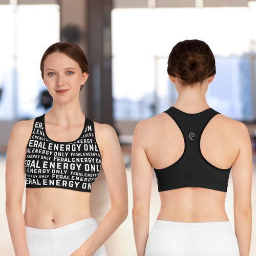 Feral Energy Sports Bra - Empower Your Workout