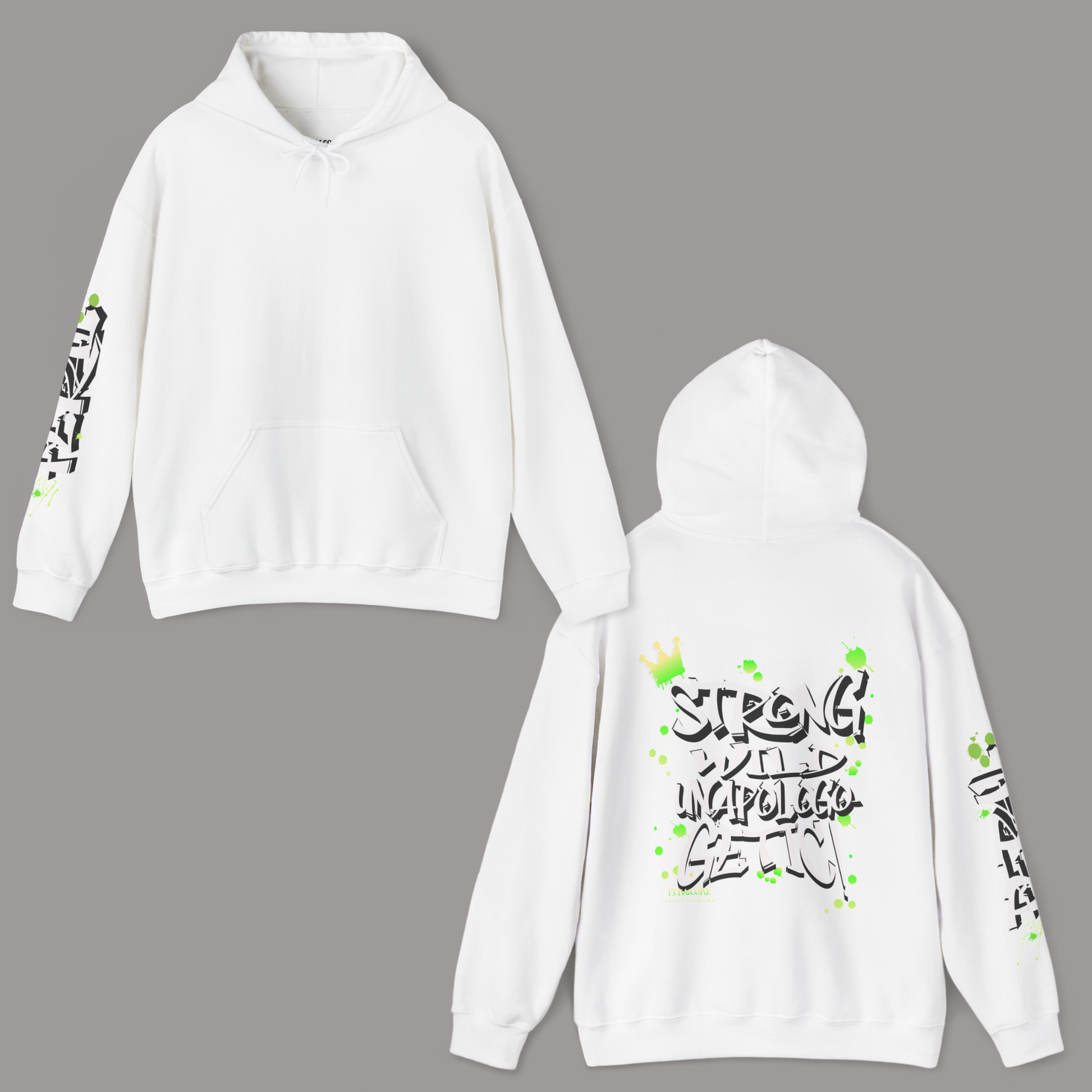 Feralcore “Strong. Wild. Unapologetic.” Hoodie – Power in Every Thread