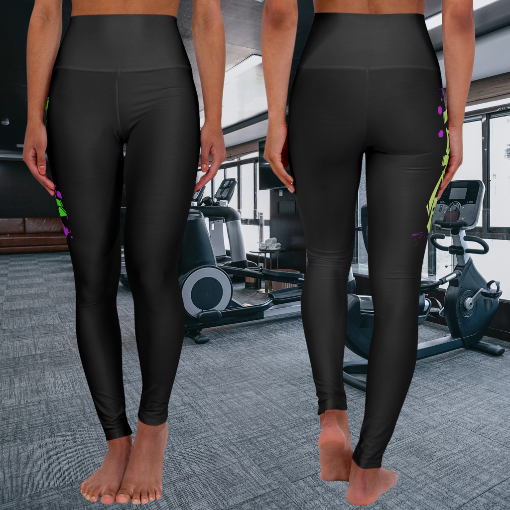 Feralcore High-Waisted Leggings – Unleash Your Wild Strength