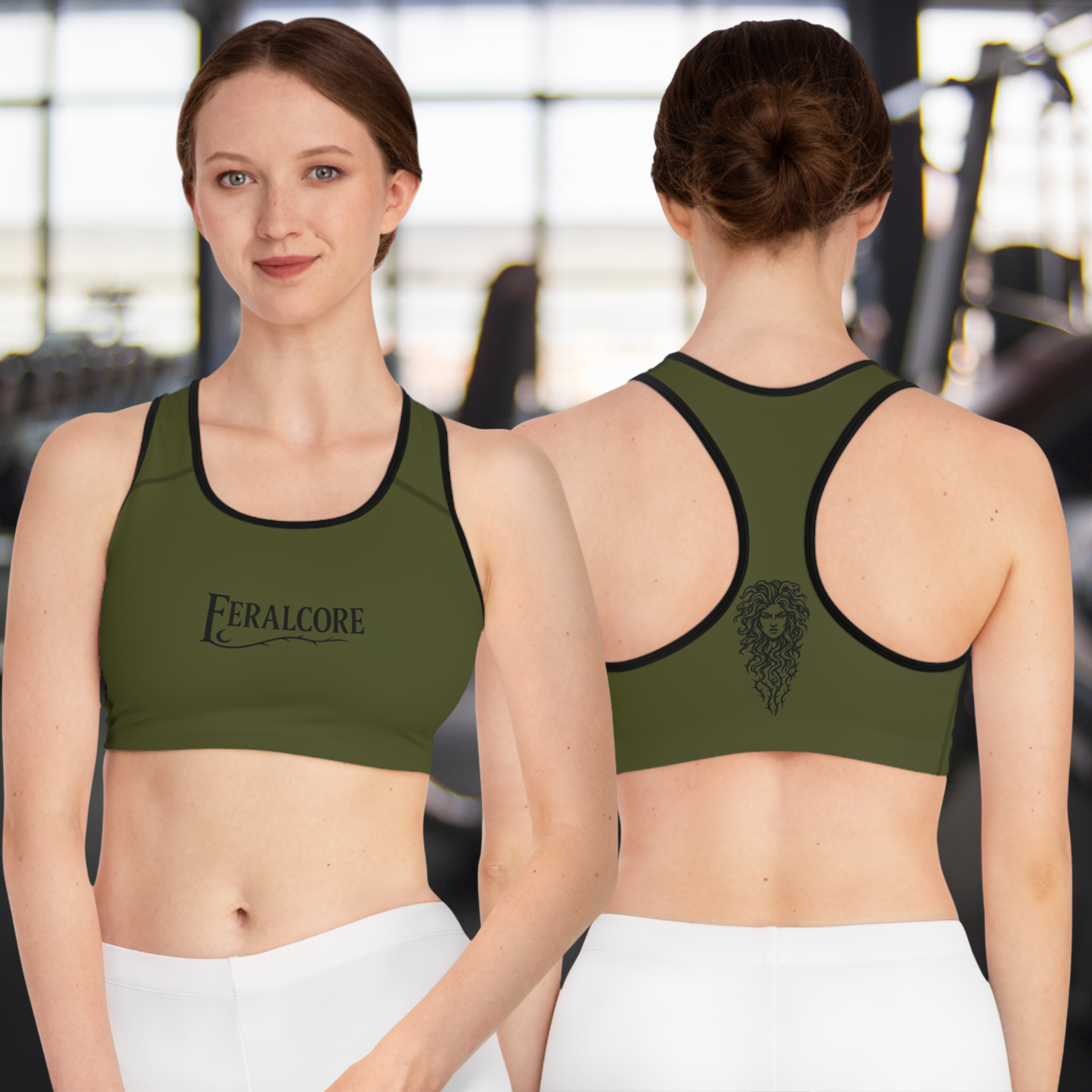 Feralcore Stoneborn “Controlled Chaos” High-Waisted Leggings