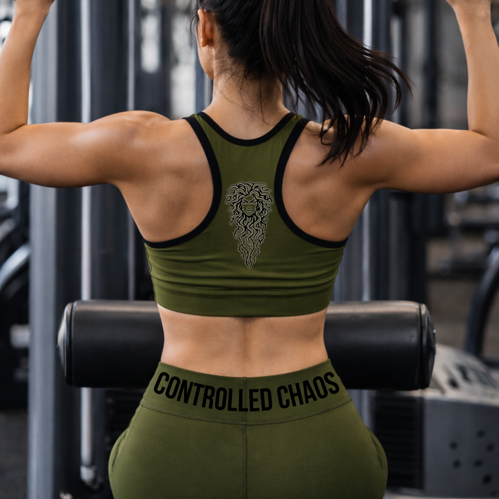 Stoneborn Feralcore Sports Bra – Strength in Controlled Chaos
