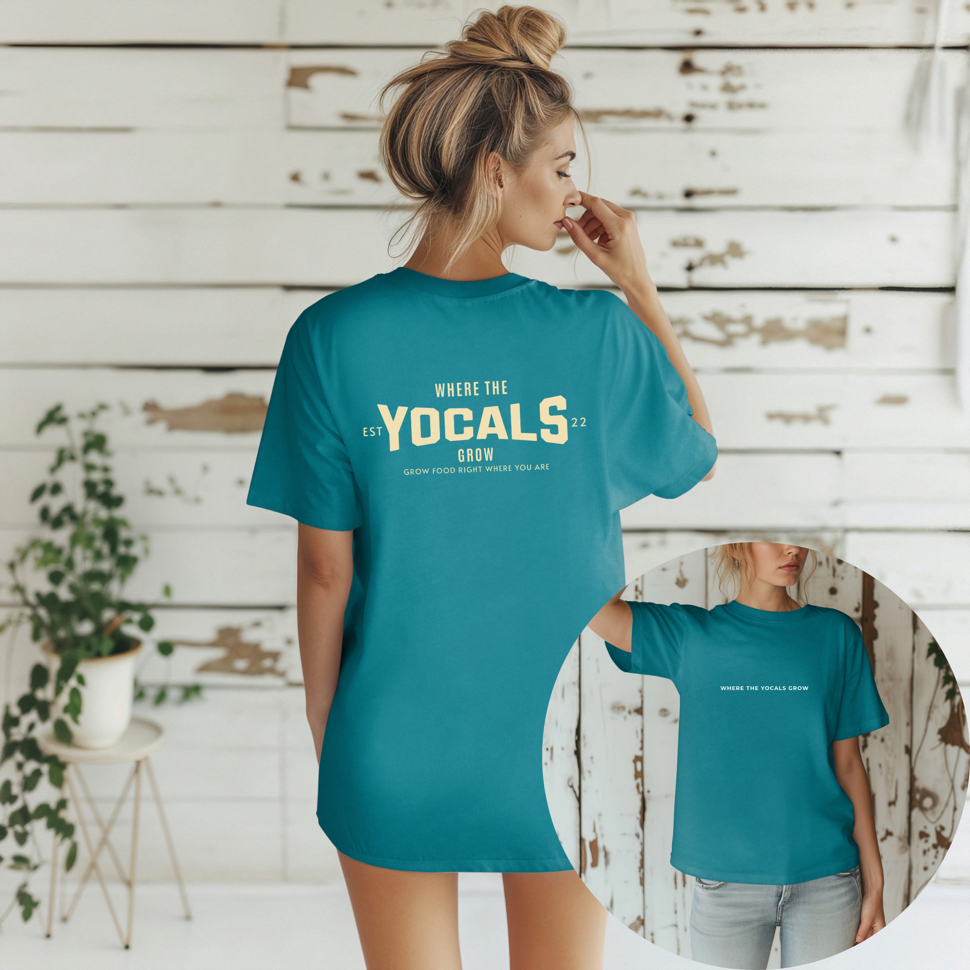 Where the YoCals Grow™ | Urban Garden Tee – Comfort Colors 1717