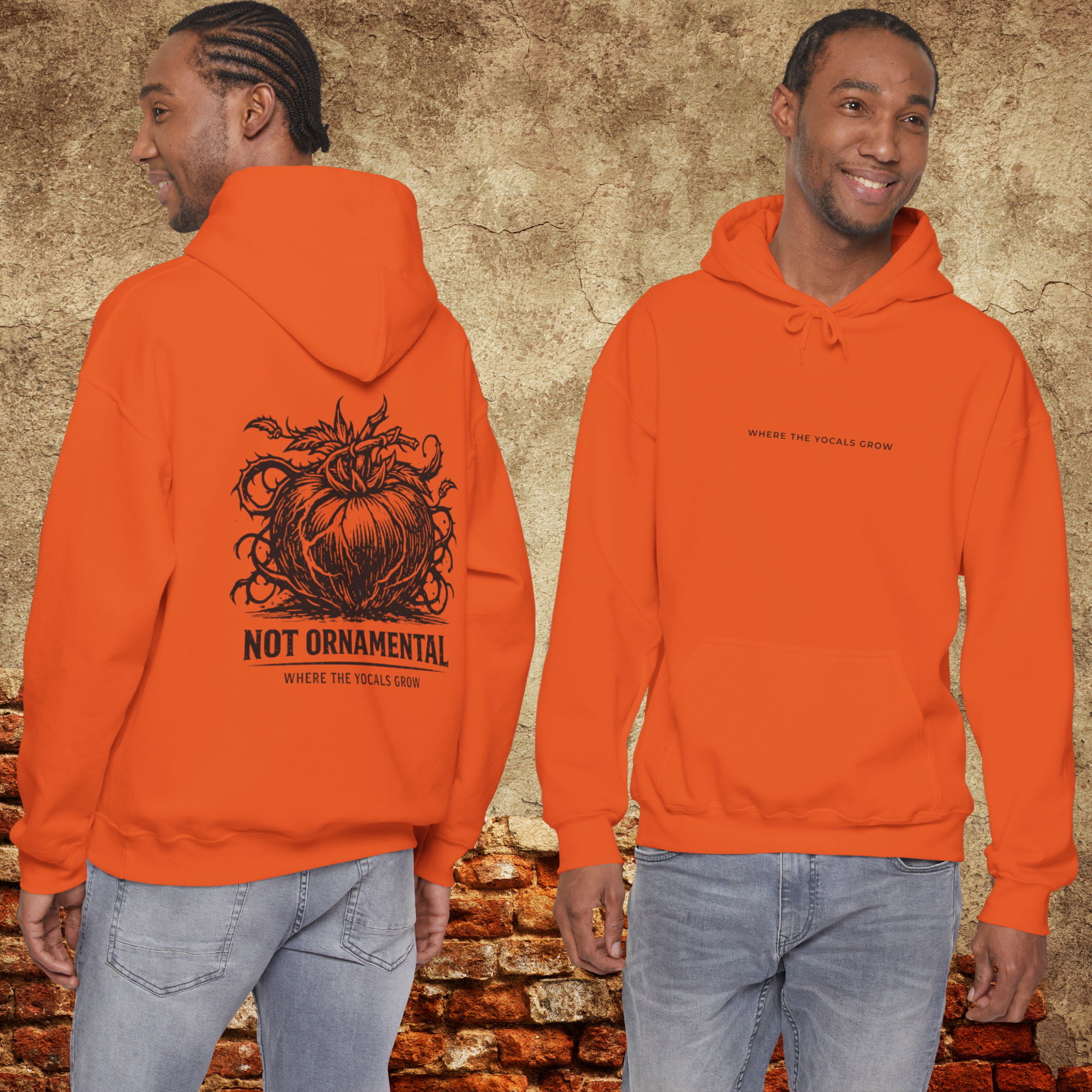 Not Ornamental™ Feral Tomato Hoodie | Bold Garden Hoodie for Growers Who Mean It