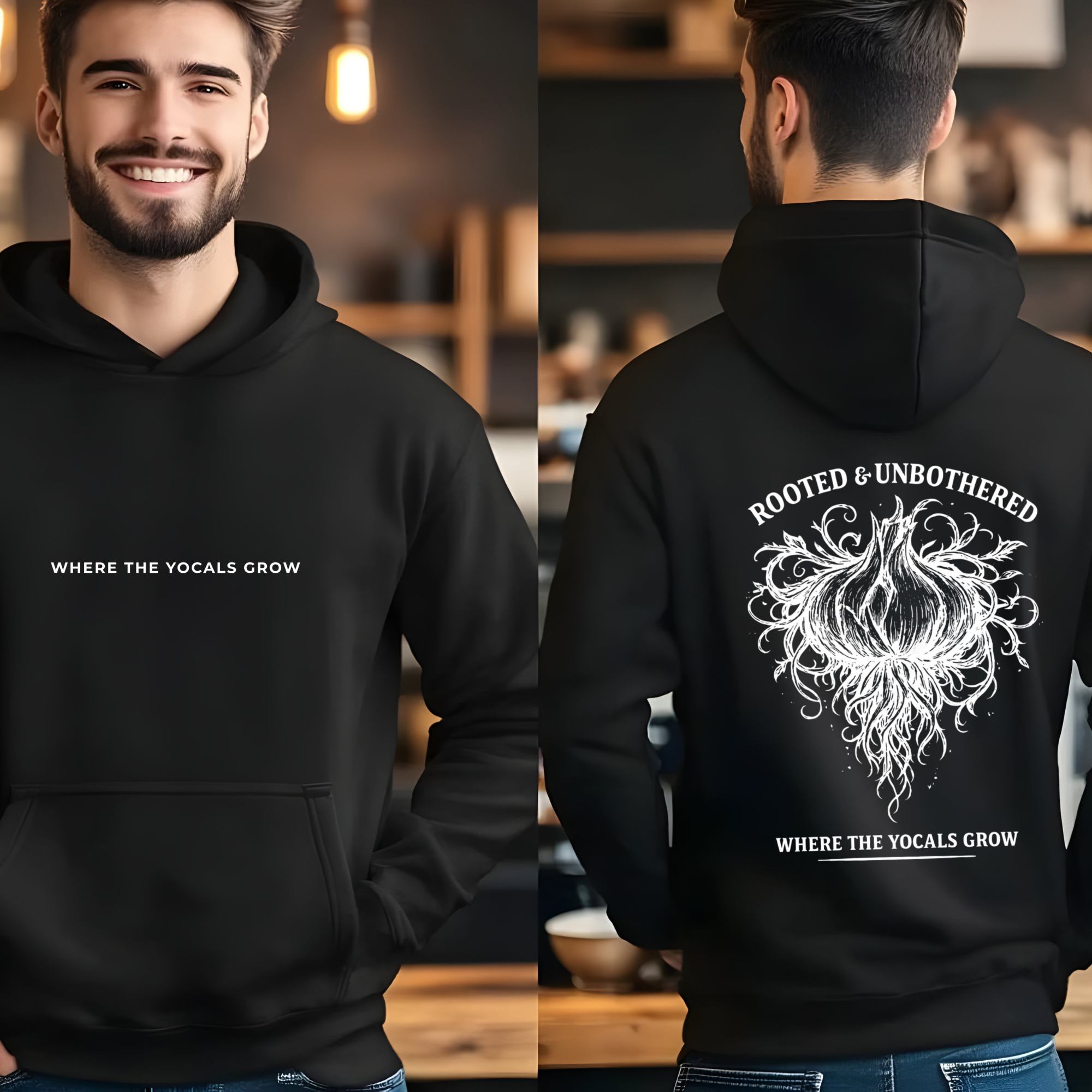 Rooted & Unbothered Hoodie – Where the YoCals Grow | Urban Gardening Apparel