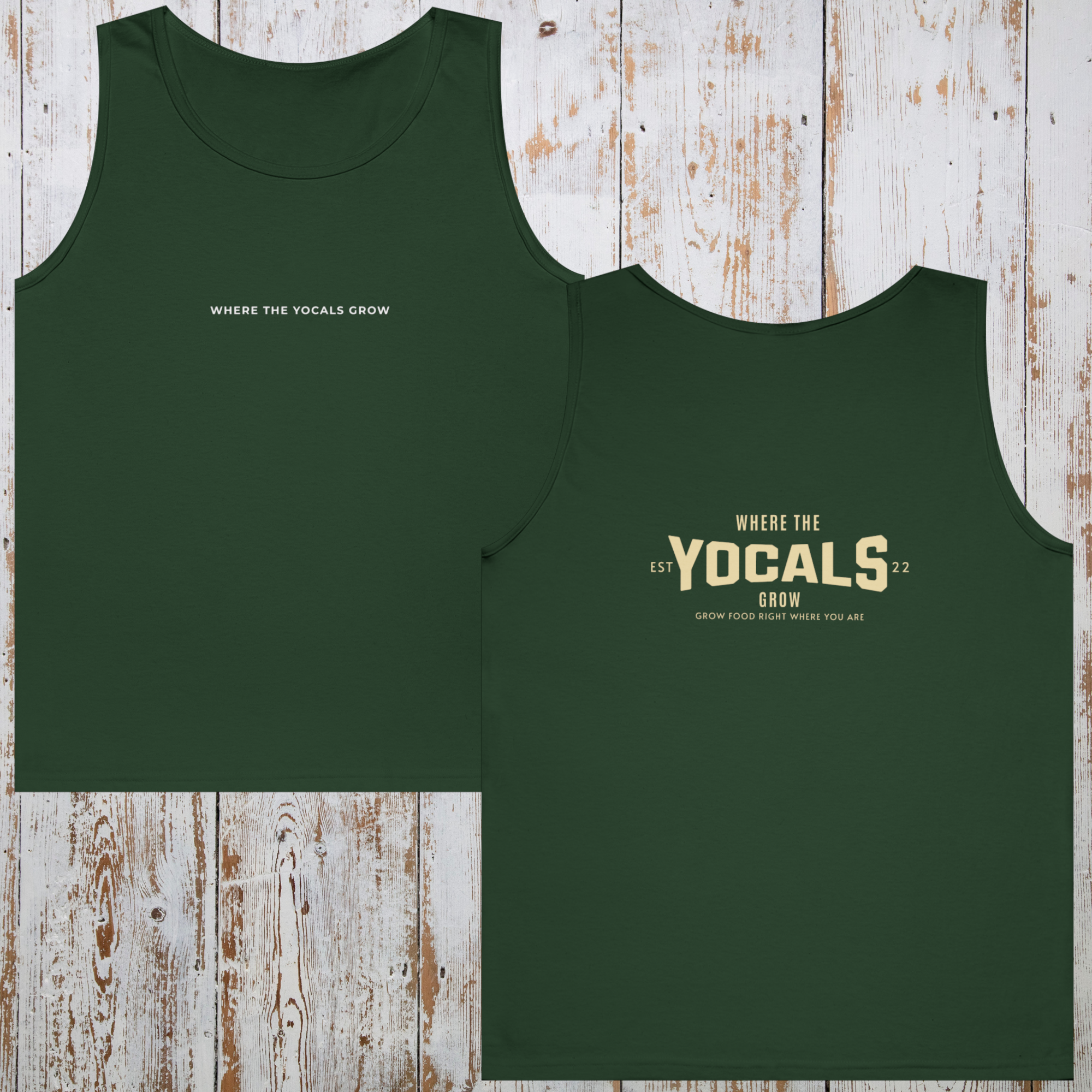 Where the YoCals Grow Unisex Tank Top