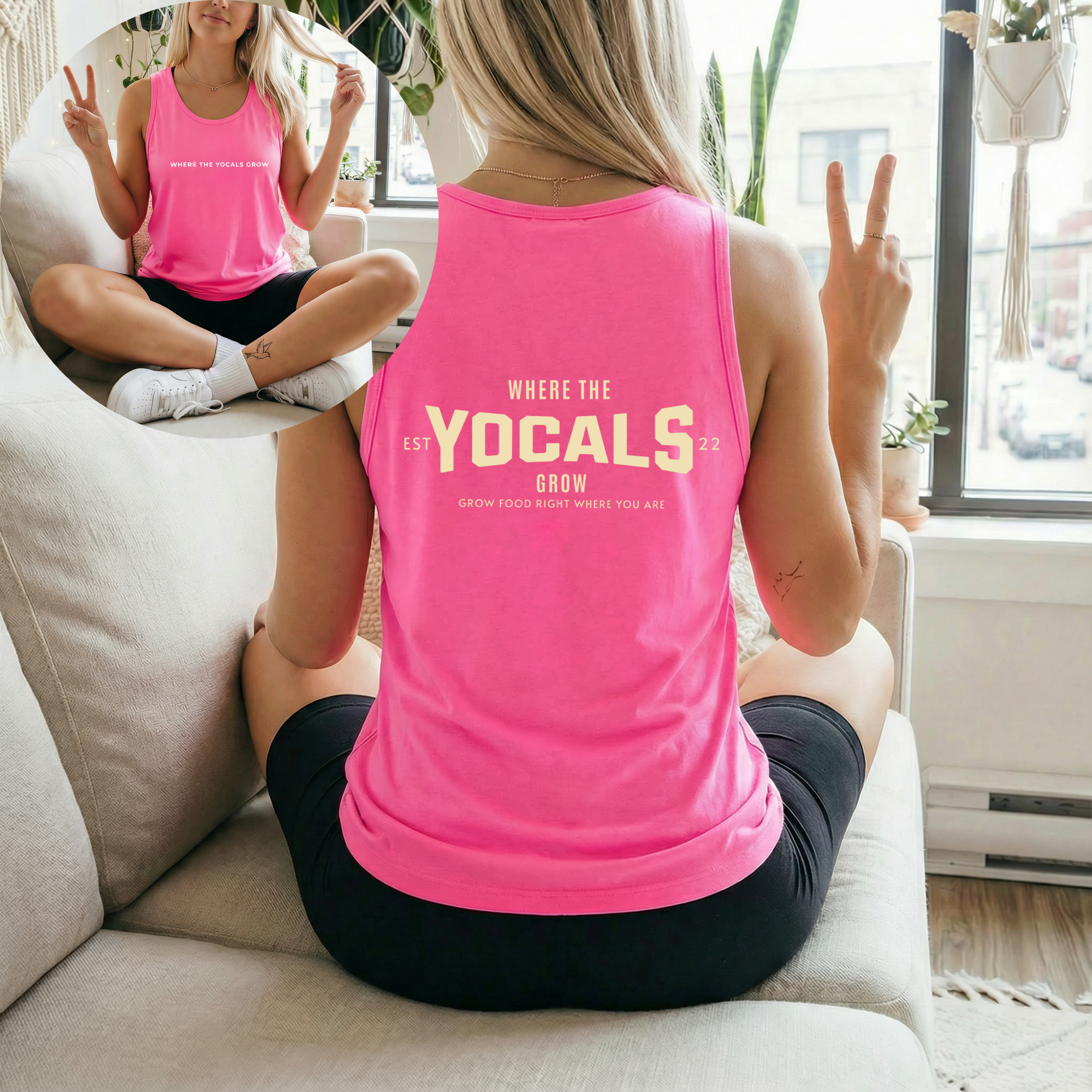Where the YoCals Grow Unisex Tank Top