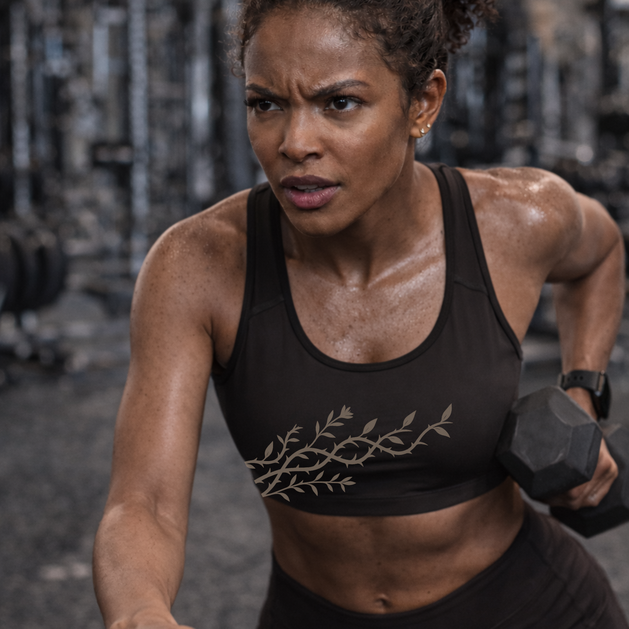 Rooted Set - Feralcore Sports Bra – Bone
