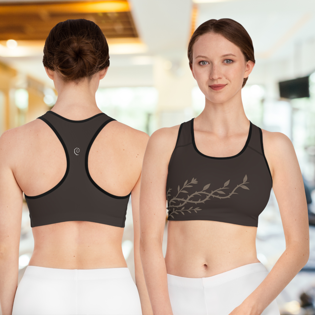 Rooted Set - Feralcore Sports Bra – Expresso