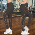 Rooted Set - Feralcore Casual Yoga Pants Leggings – Expresso
