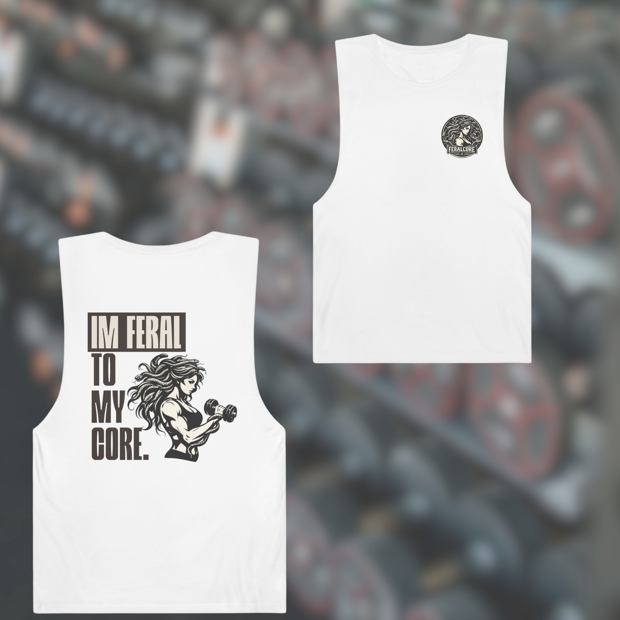 Medusa Muscle Tank | Feralcore Women’s Training Top