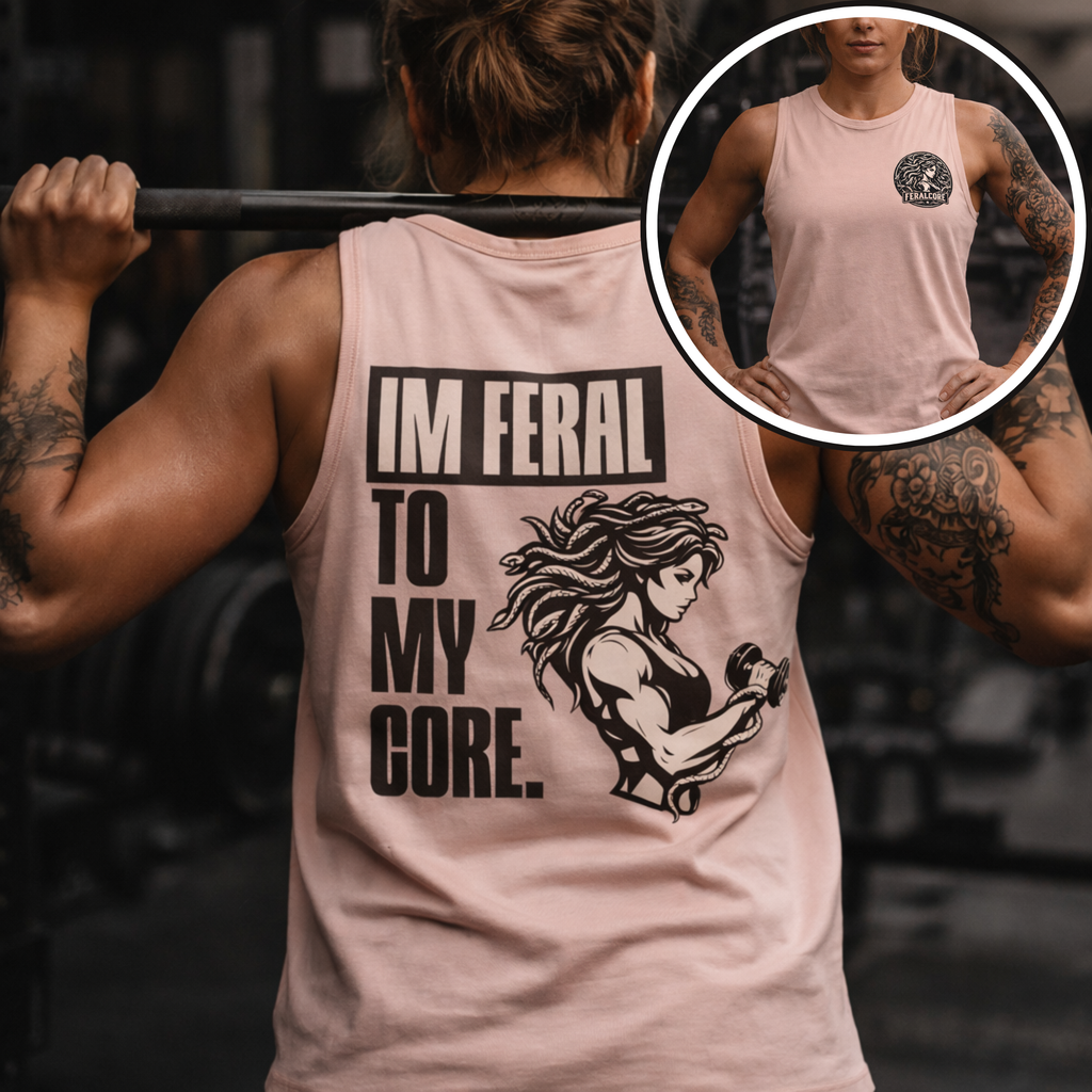 Medusa Muscle Tank | Feralcore Women’s Training Top