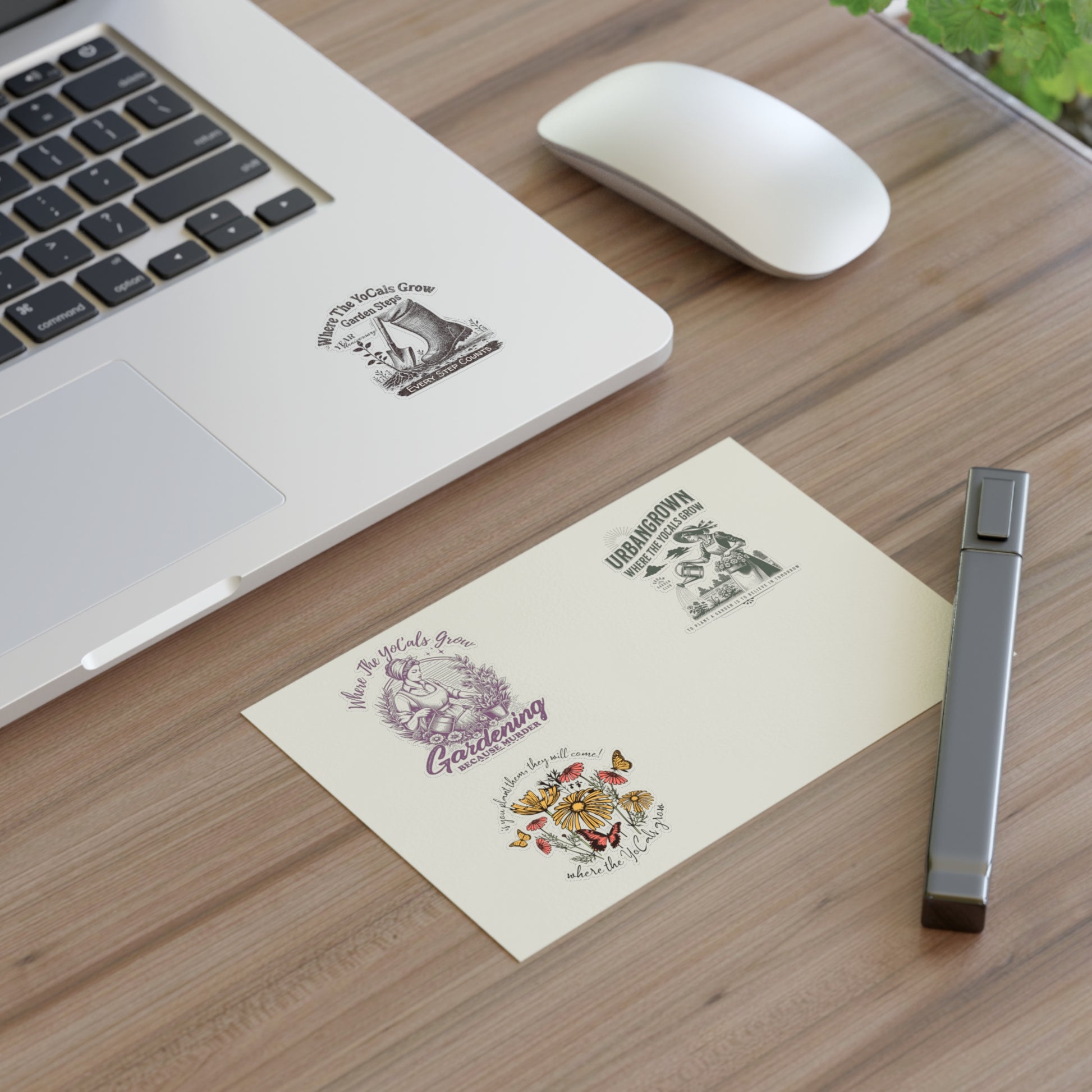 Decal Sticker Sheets - Where the YoCals Grow YouTube Channel Supporter Pack